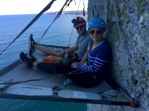 cliff side picnic